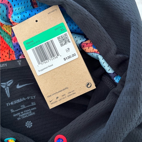 Nike Therma-Fit "What The Kobe?" Pullover Hoodie Mens Size XL - Picture 3 of 4